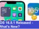 ios 16.51 มีอะไรใหม่