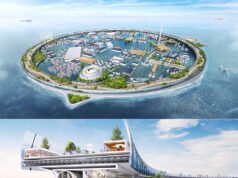 เมืองลอยน้ำสุดยิ่งใหญ่มาให้ดูกัน มีชื่อว่า N-ARK Dogen City
