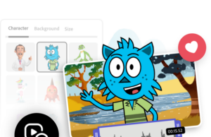 การสร้าง animations from voice