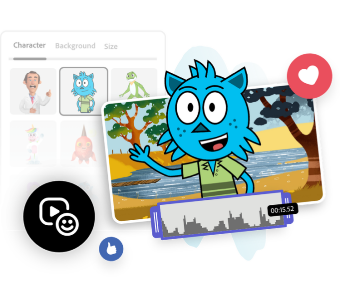 การสร้าง animations from voice