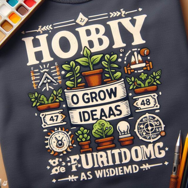 งานอดิเรก (hobby) ปลูกความคิด ให้ได้ผล เป็น ปัญญา