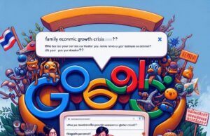 เมื่อถาม วิกฤต การเติบโตของเศรษฐกิจครอบครัว ของไทย (google bard ตอบ)