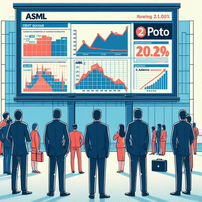บริษัทชิปที่สำคัญอย่าง ASML มีกำไรสูงกว่าคาด แต่ยอดขายไม่เป็นไปตามคาด โดยลดลง 22%