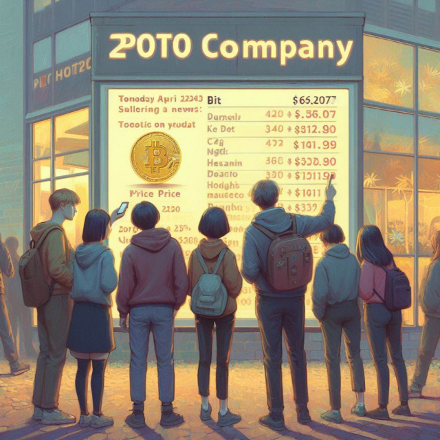 ราคาบิตคอยน์วันนี้ (23 เม.ย. 2567) พุ่งทะยาน 3.27% อยู่ที่ 66,971 เหรียญสหรัฐ! 🚀📈💰